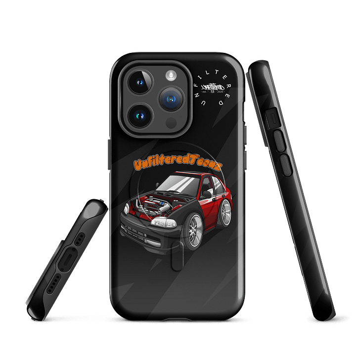 Unfiltered Turbo Honda Toonz iPhone® Tough Case product image (2)