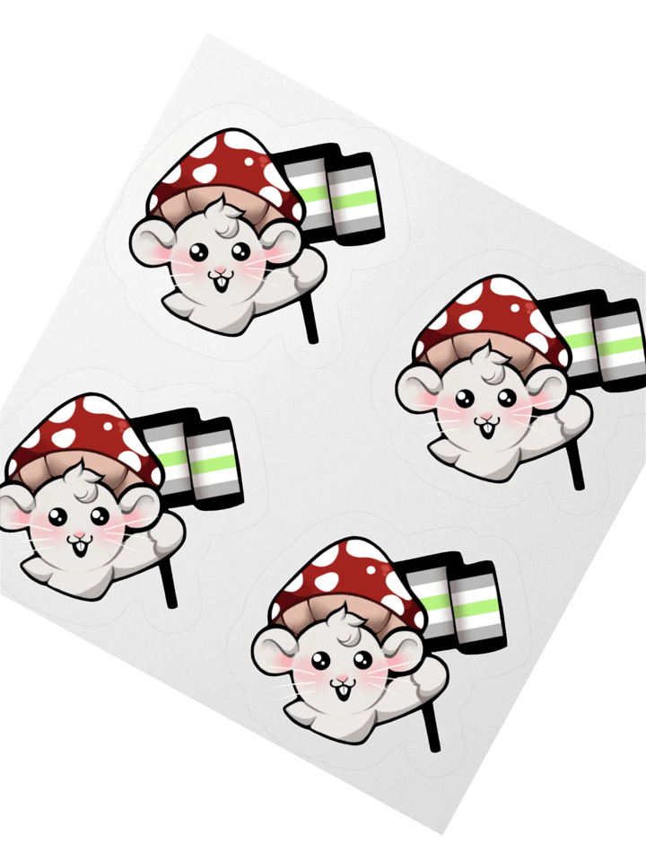 Agender Pride Flag Stickers product image (2)