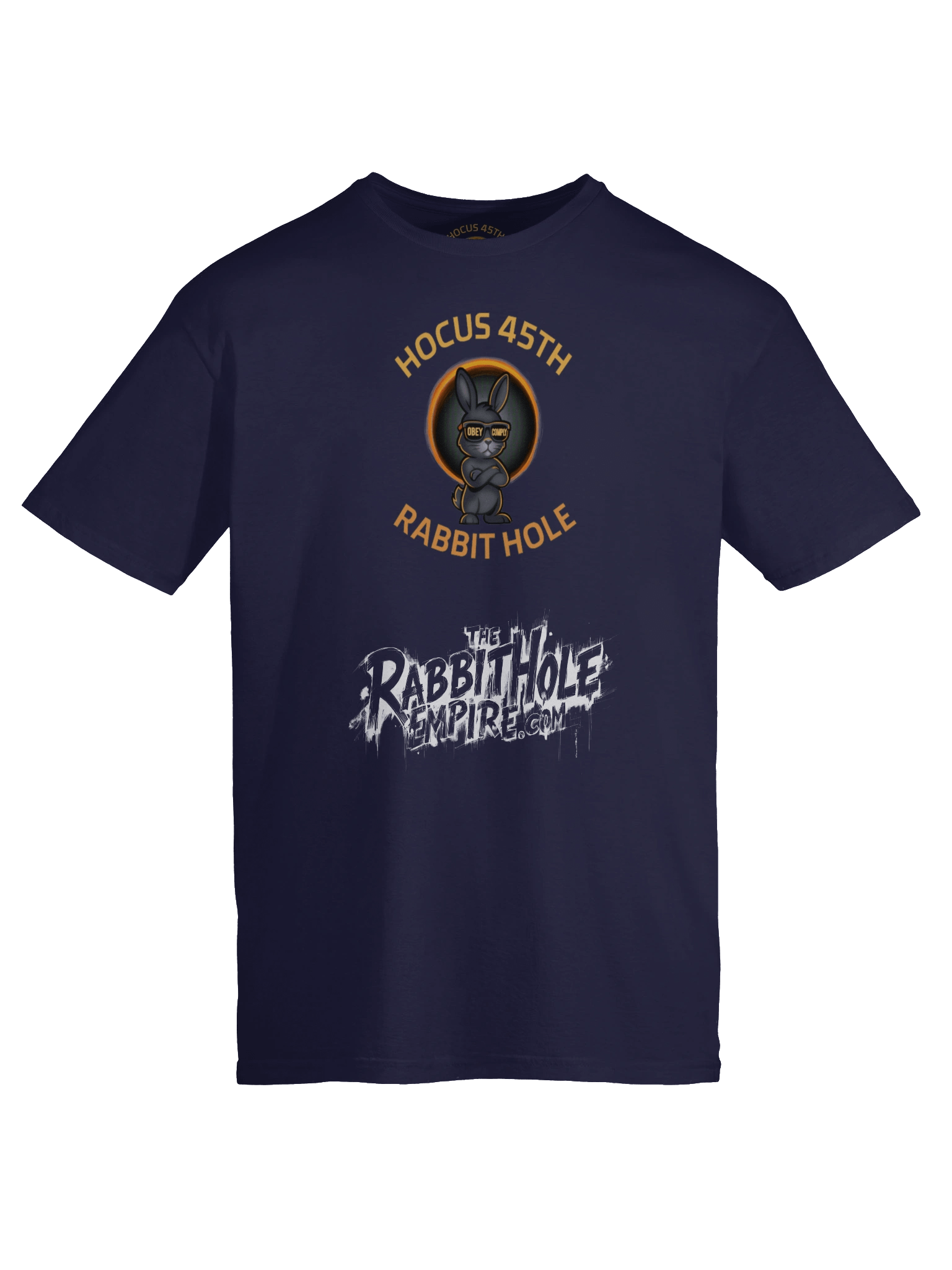 Hocus 45th Rabbit Hole (Navy Blue t-Shirt) product image (9)