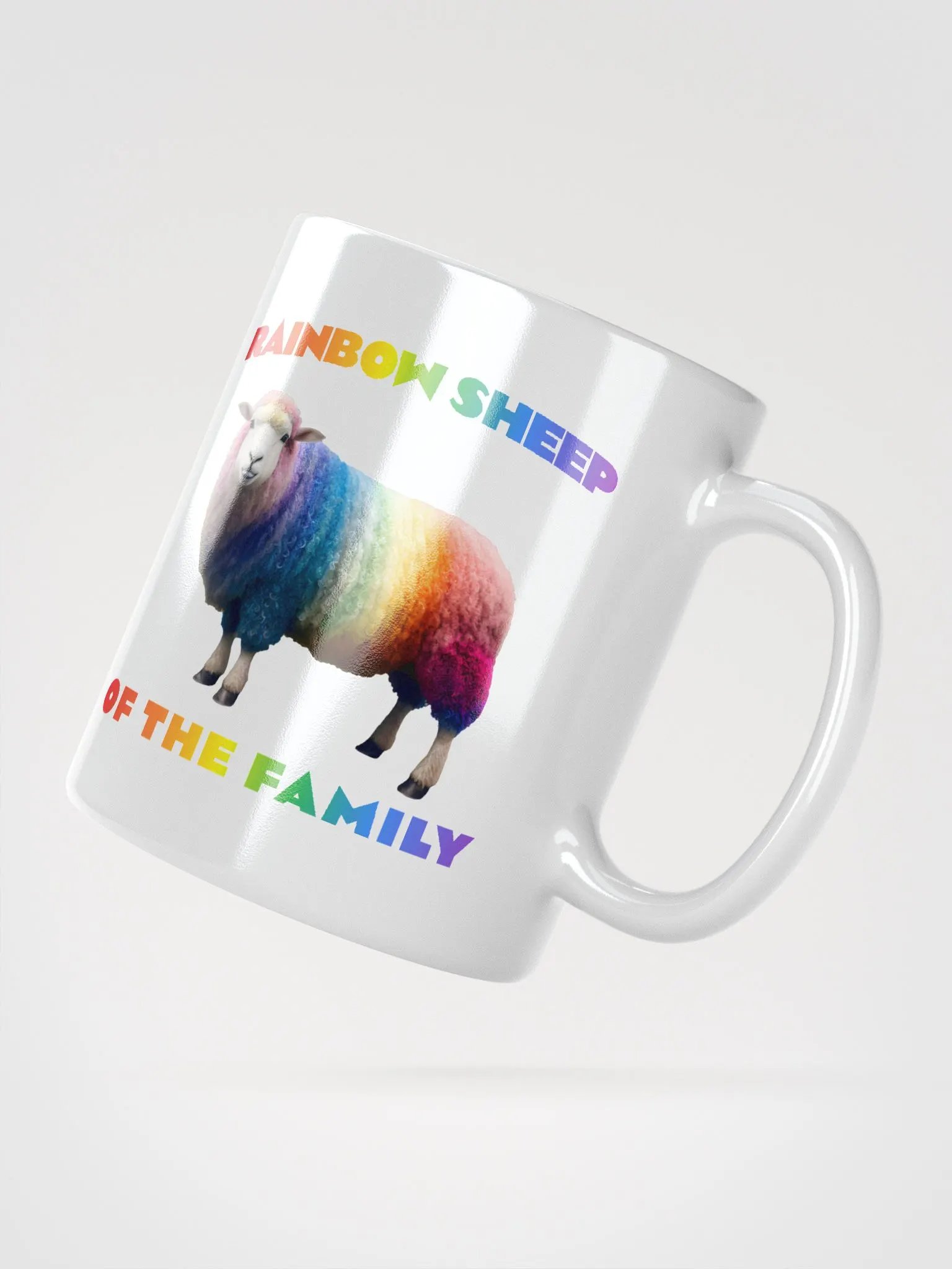Rainbow Sheep of the Family Mug product image (2)