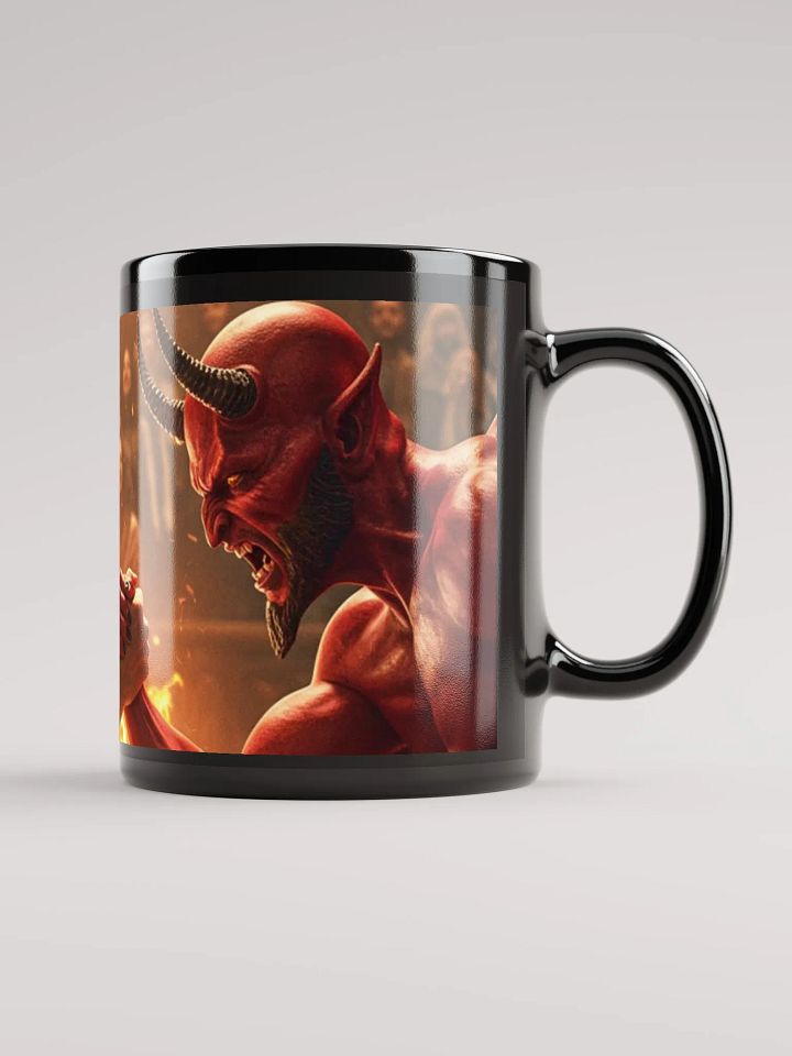 Beautiful Jesus vs Lucifer mug product image (1)