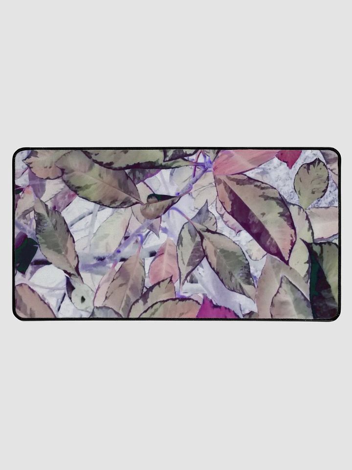 Marble Leaves Desk Mat product image (1)