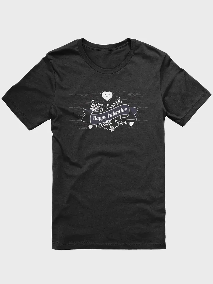 Happy Valentine Heart Smiley T-Shirt product image (8)