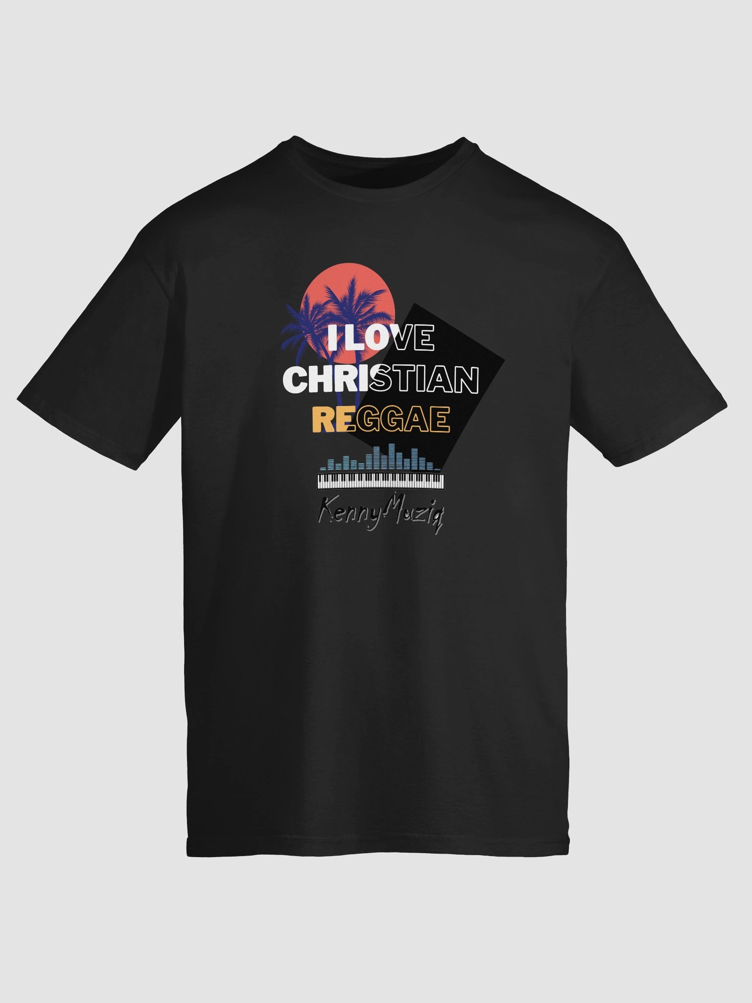 I Love Christian Reggae Unisex T-Shirt product image (42)