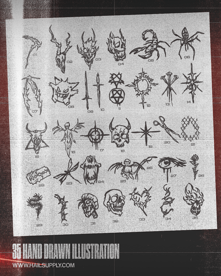 FREE 35 RAW VECTOR ILLUSTRATION product image (1)