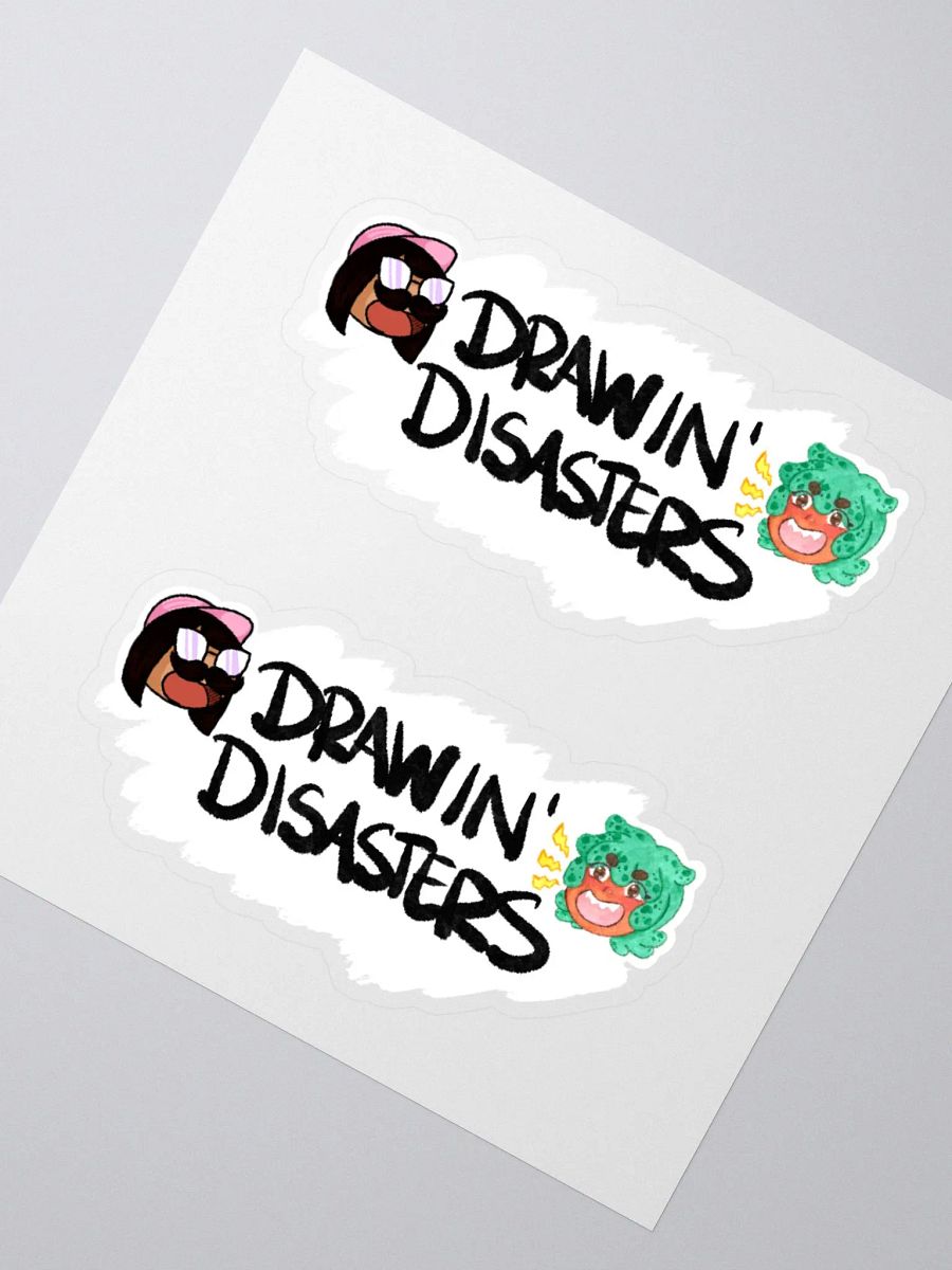 Drawin' Disasters Kiss-Cut Stickers product image (3)