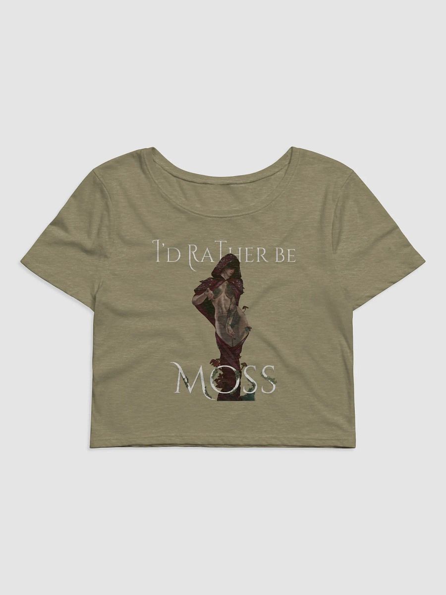 I'd rather be MOSS | Crop T-Shirt product image (9)
