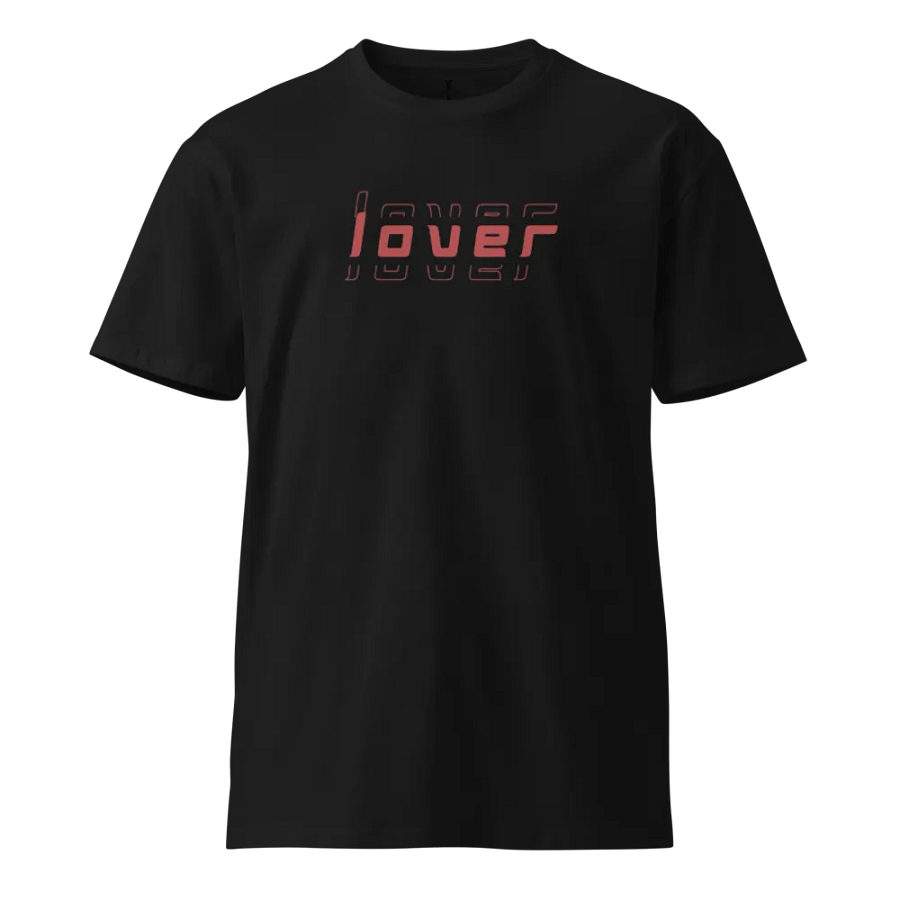 Digital Love Red Unisex T-Shirt product image (2)