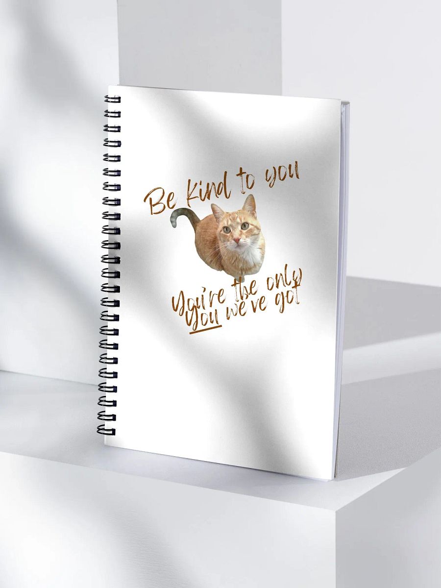 Be kind with Pumpkin Spiral Notebook product image (4)
