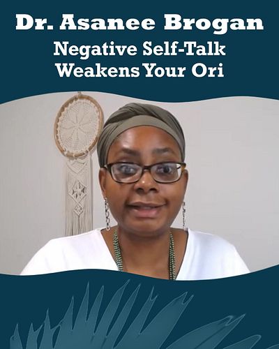 Your Ori is sacred.

Every word you speak about yourself becomes spiritual food—either nourishment or poison. When negative s...