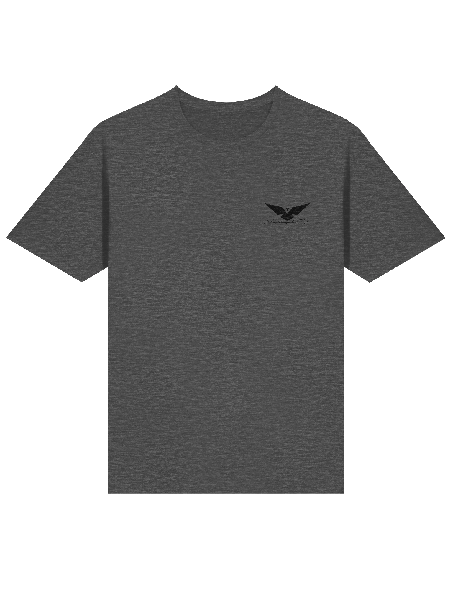Classic Black Logo T-Shirt (Front + Back) product image (4)