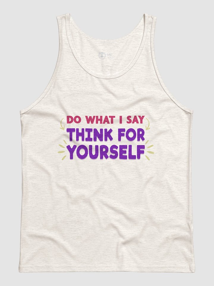 Think For Yourself Tank product image (3)