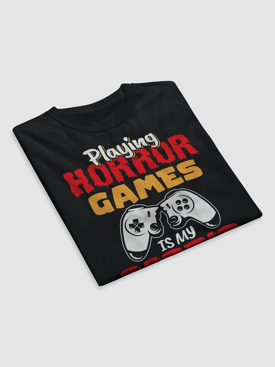 Women's Playing Horror Games Is My Cardio Tee product image (4)