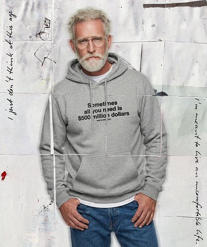 Sometimes all you need is $500M dollars and the courage to wear what everyone else is too scared to say out loud. 😈
Rich ener...