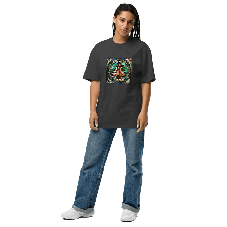 Merry Merry Oversized Tee product image (10)