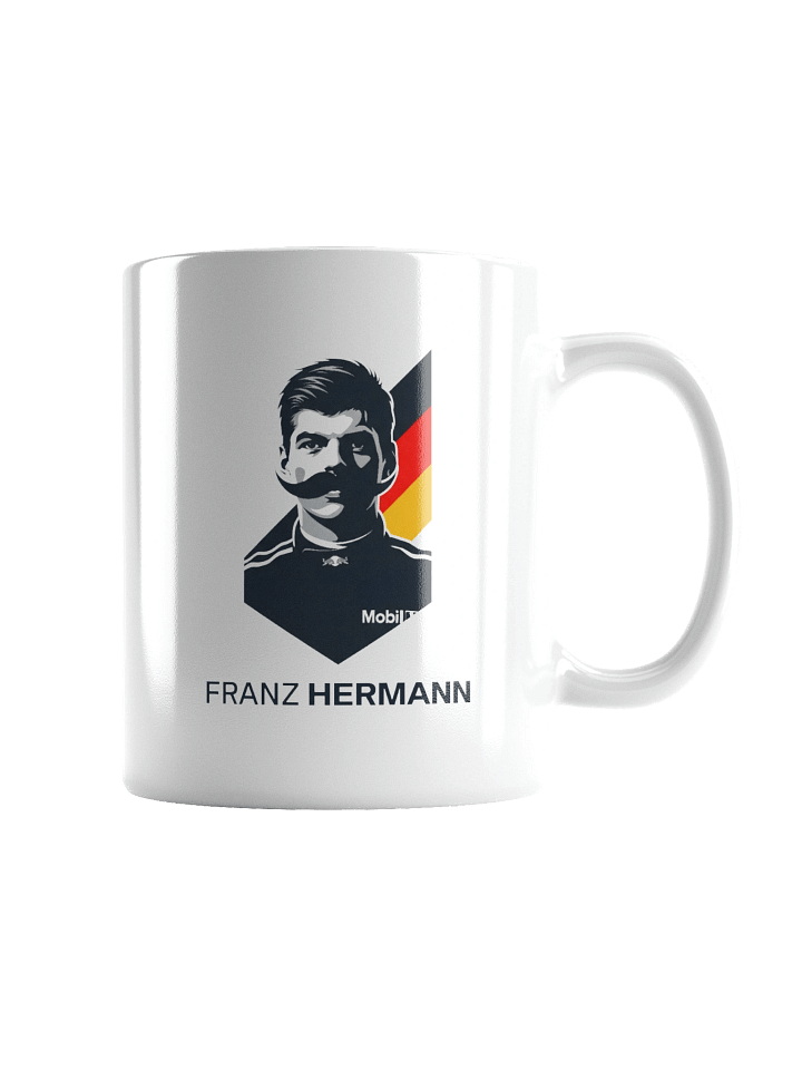 Franz Hermann F1 Legend German Flag Pop Art Mug product image (4)