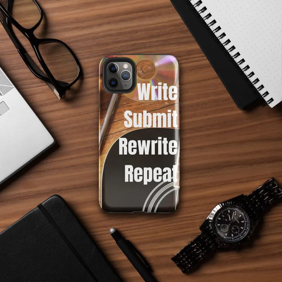 Write Submit Rewrite Repeat Toughness iPhone® Case product image (72)
