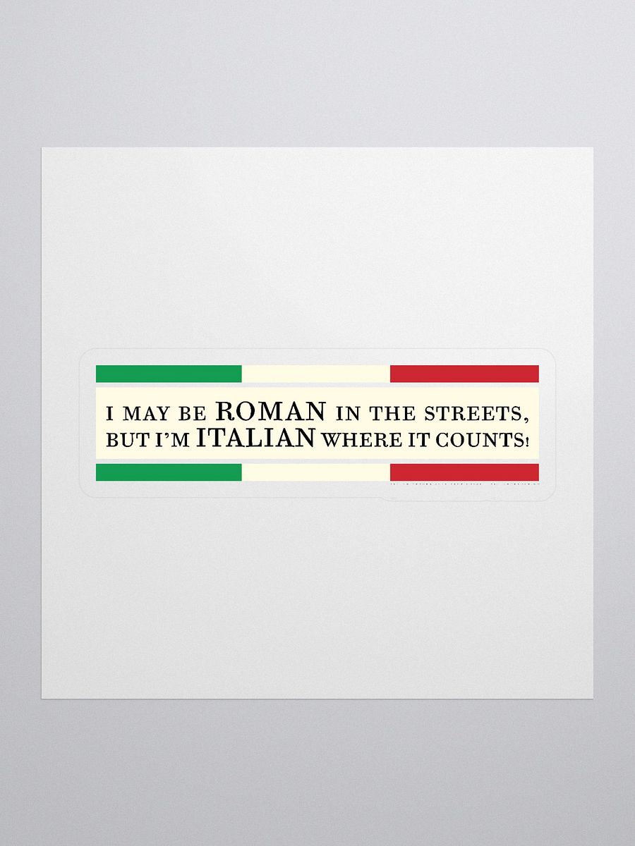 Roman In The Streets, Italian Where It Counts! product image (1)