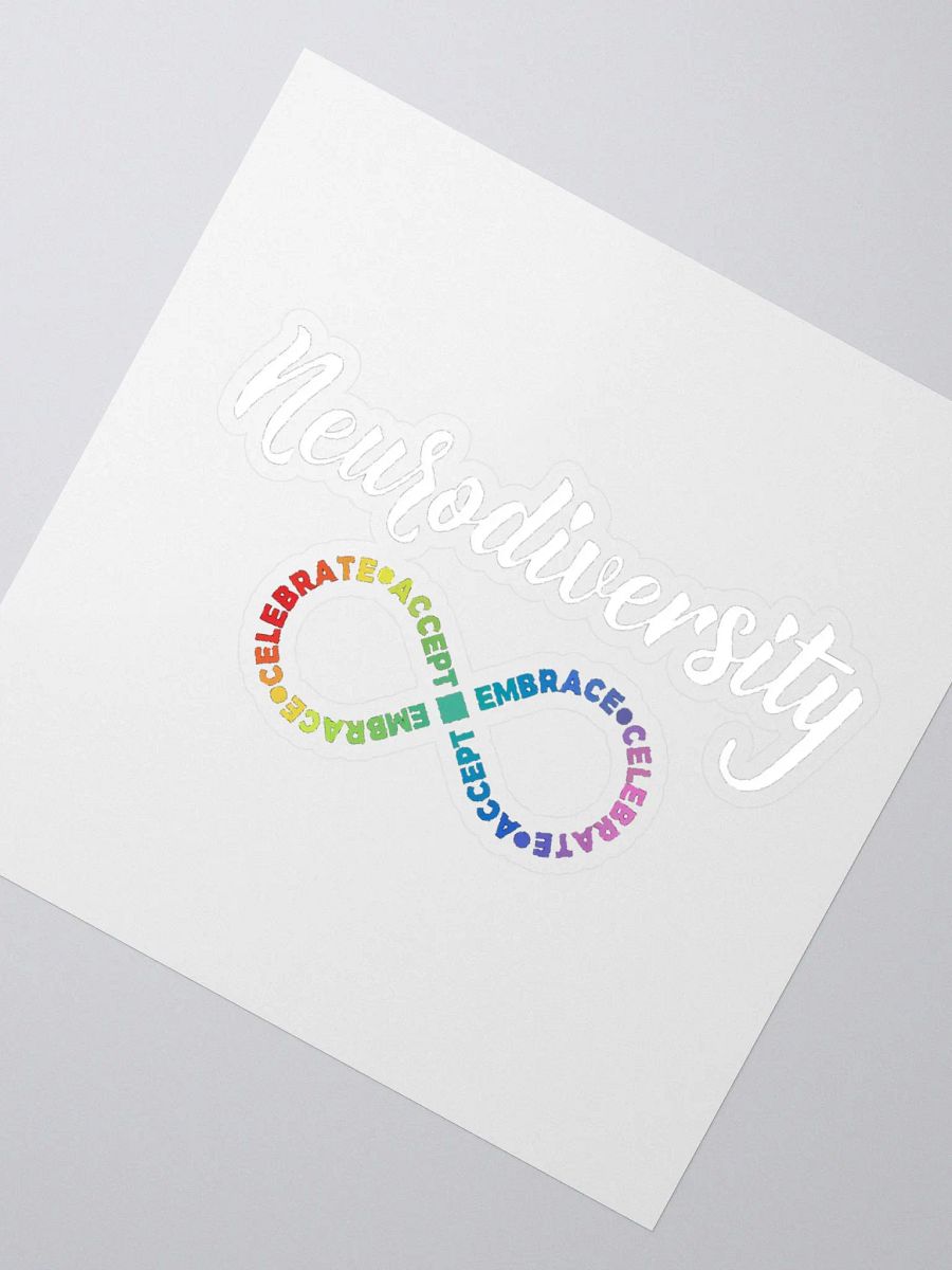 Neurodiversity Window Sticker product image (2)