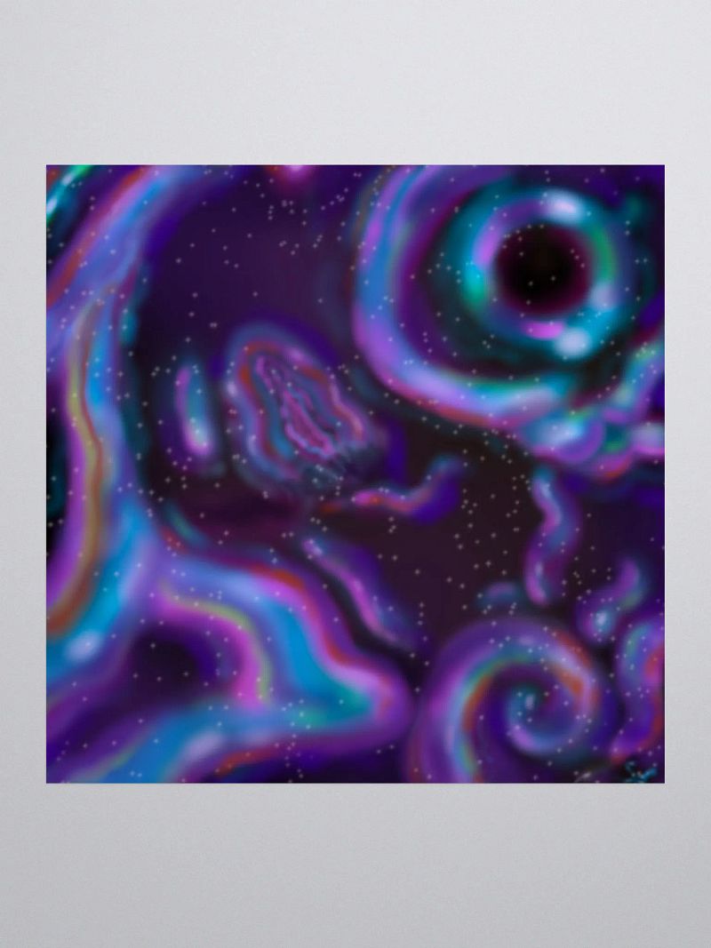 Galaxy Space Sticker