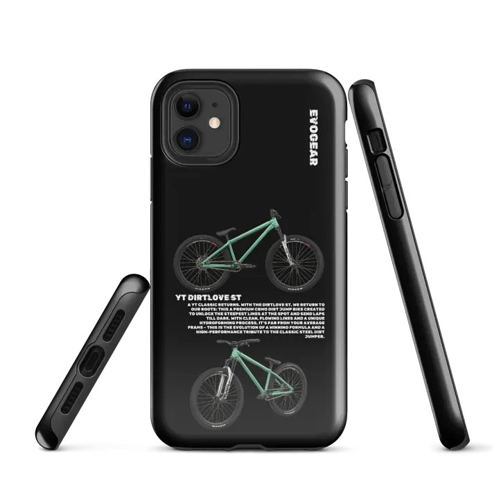 Black DirtLove ST iPhone Case product image (1)
