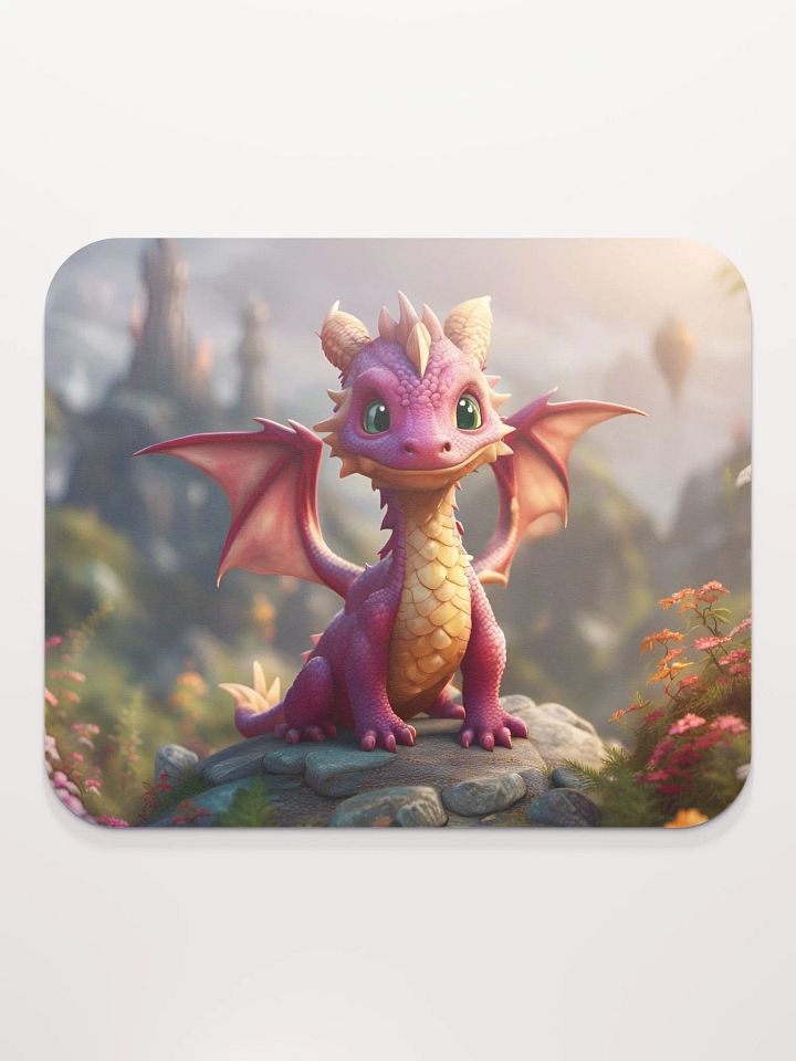 Purple Dragon Mouse Pad product image (2)