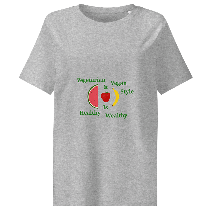 Organic Vegetarian & Vegan Style T-Shirt product image (1)