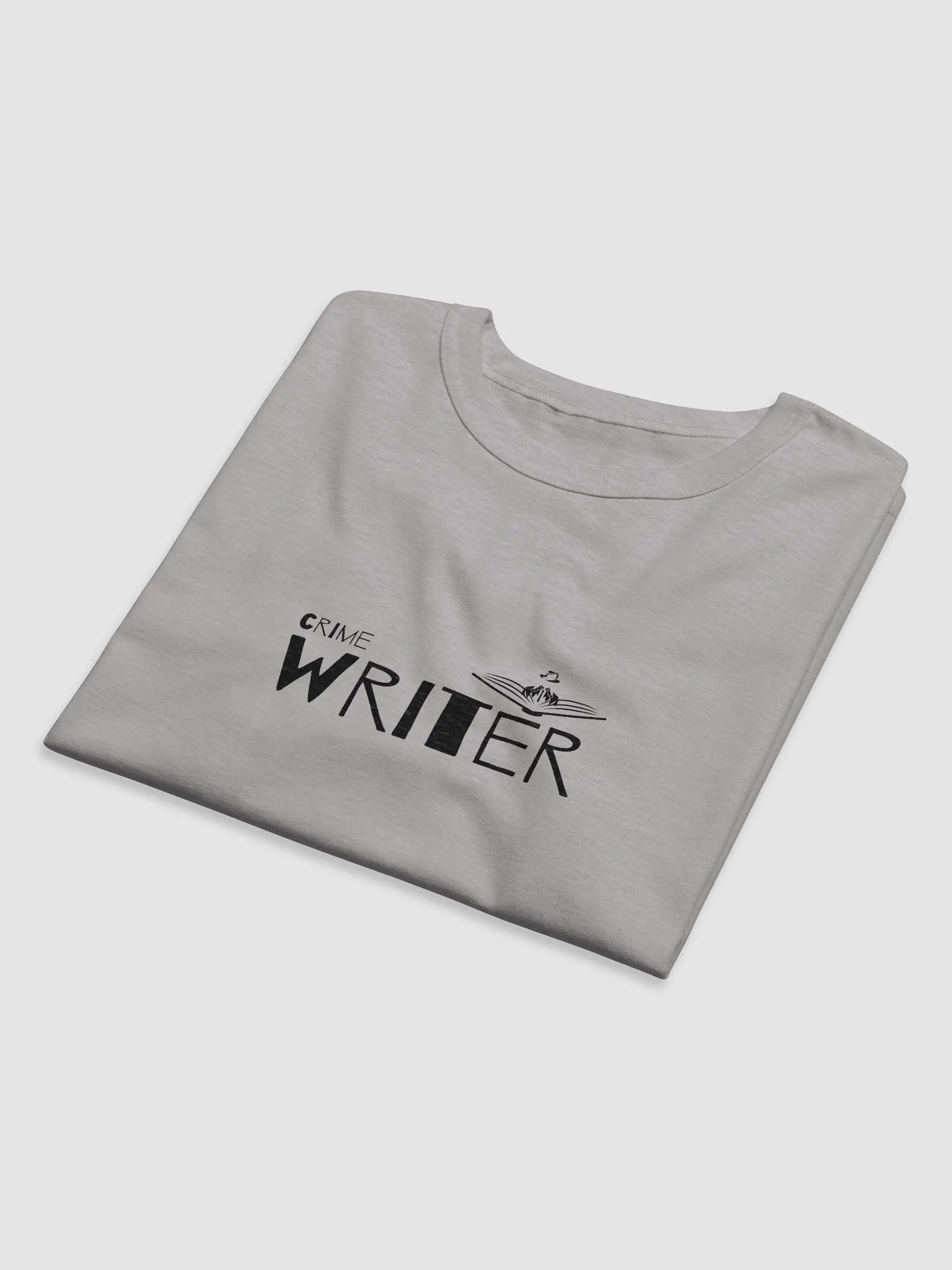 Crime Writer with Detective Motif Relax Fit T-shirt product image (12)
