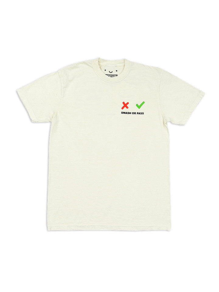 SMASH OR PASS TEE-IVORY product image (1)