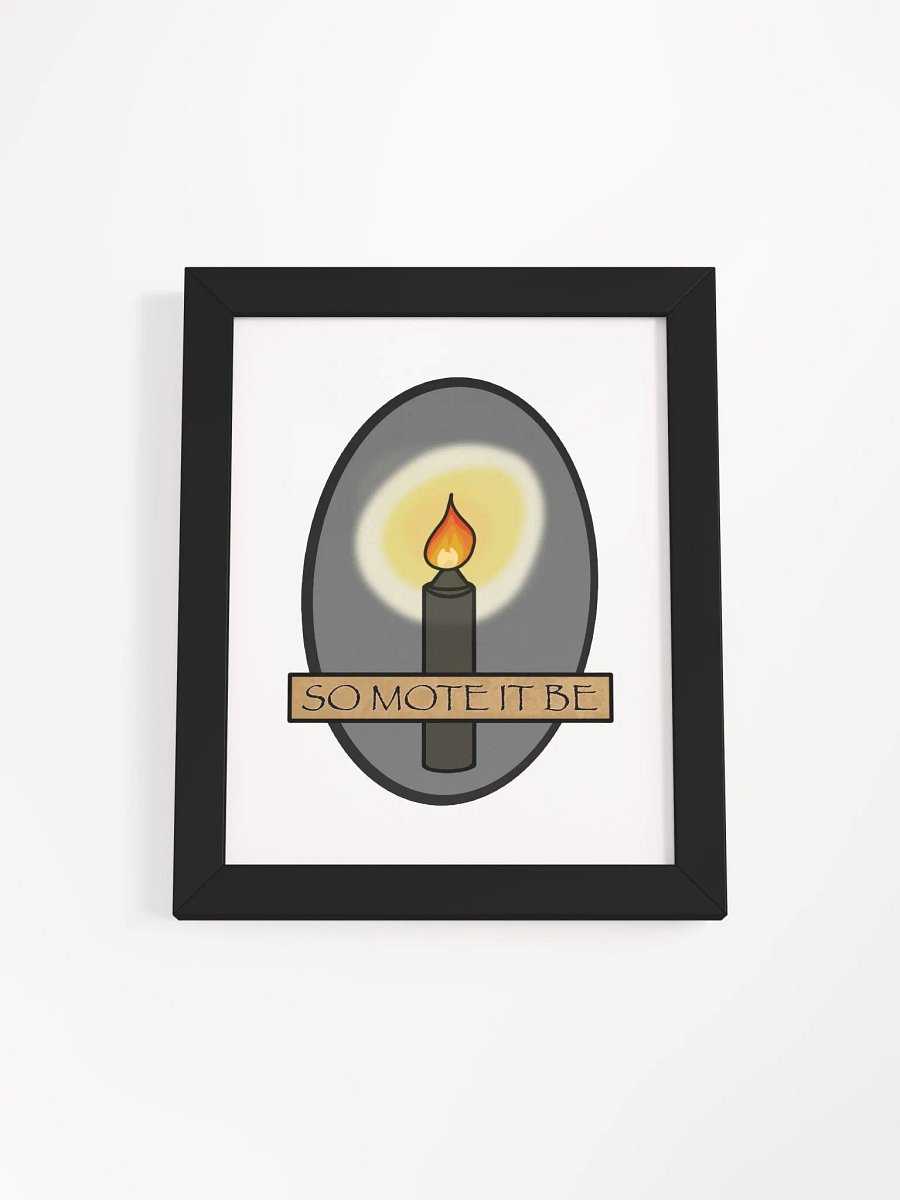 So Mote It Be print product image (13)