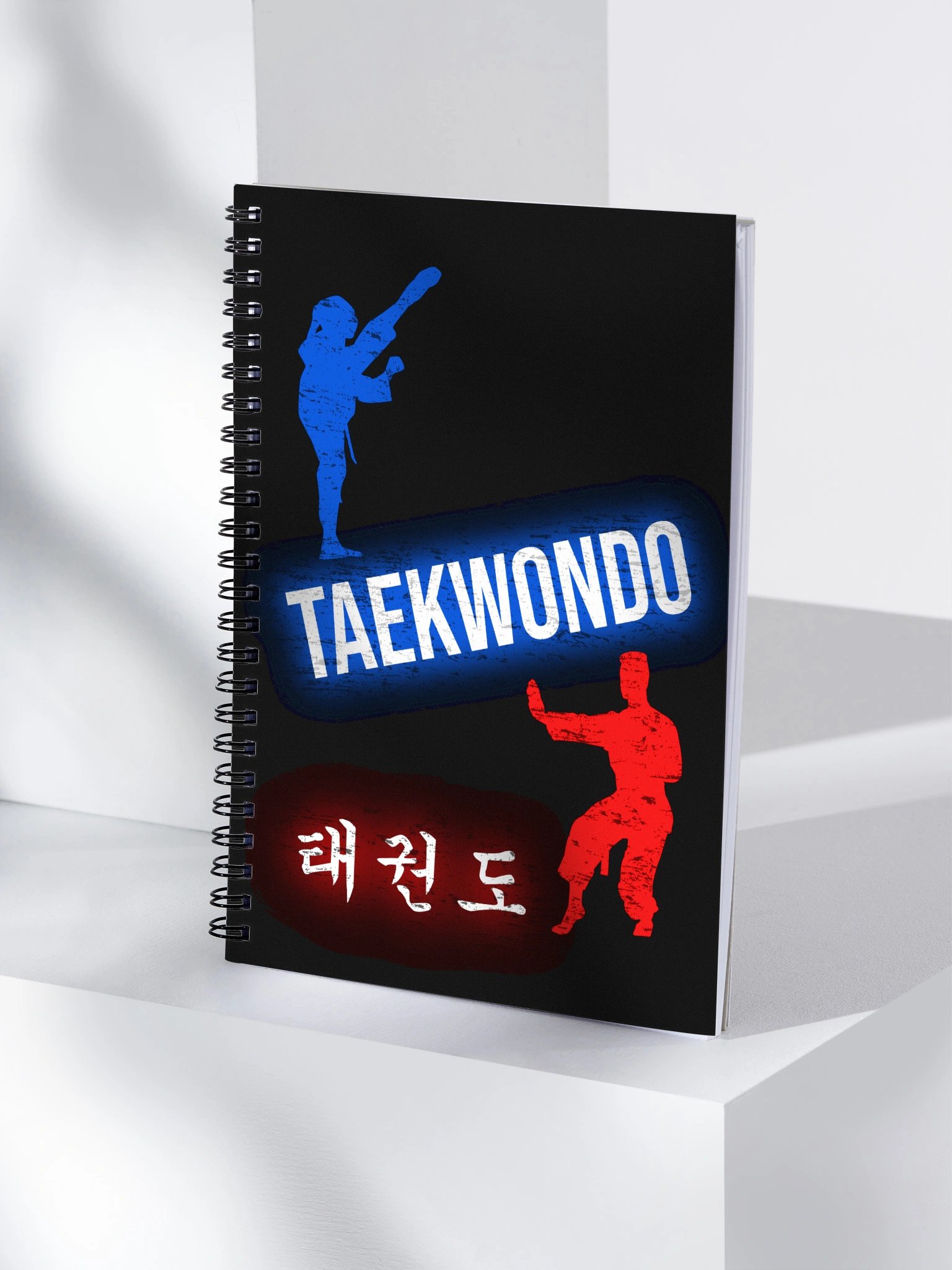 Taekwondo Silhouette Notebook product image (4)