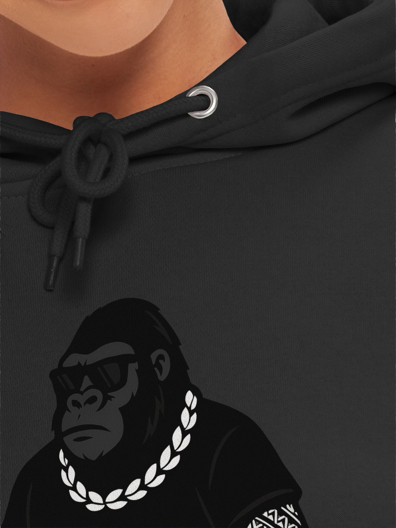 Samoan Gorilla Hoodie – Tribal Lava Lava Island Streetwear Sweatshirt | Polynesian Urban Fashion by ASP Apparel product image (13)