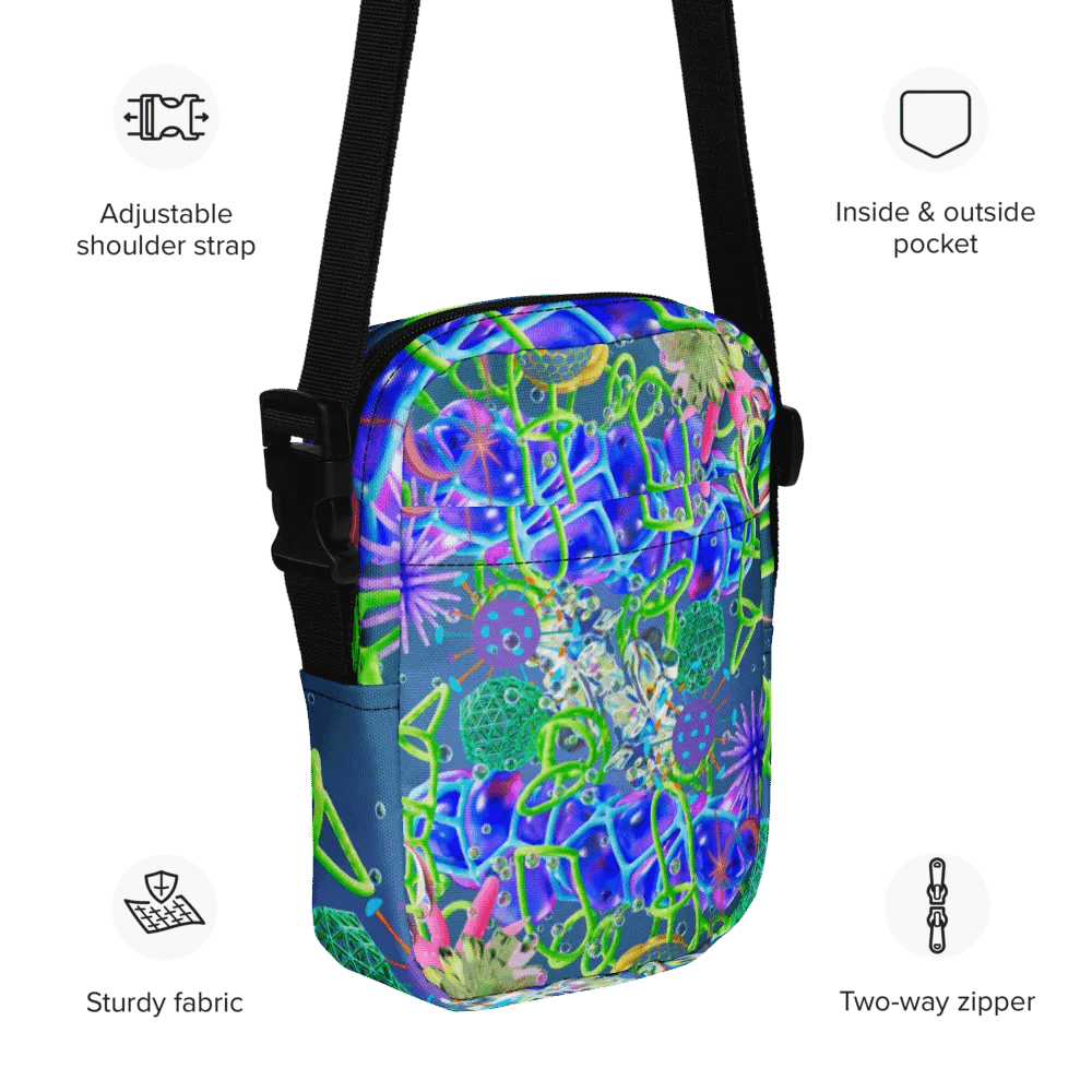 metaverse Magic FusionCrossbody Bag for fun techi ladies friends product image (11)