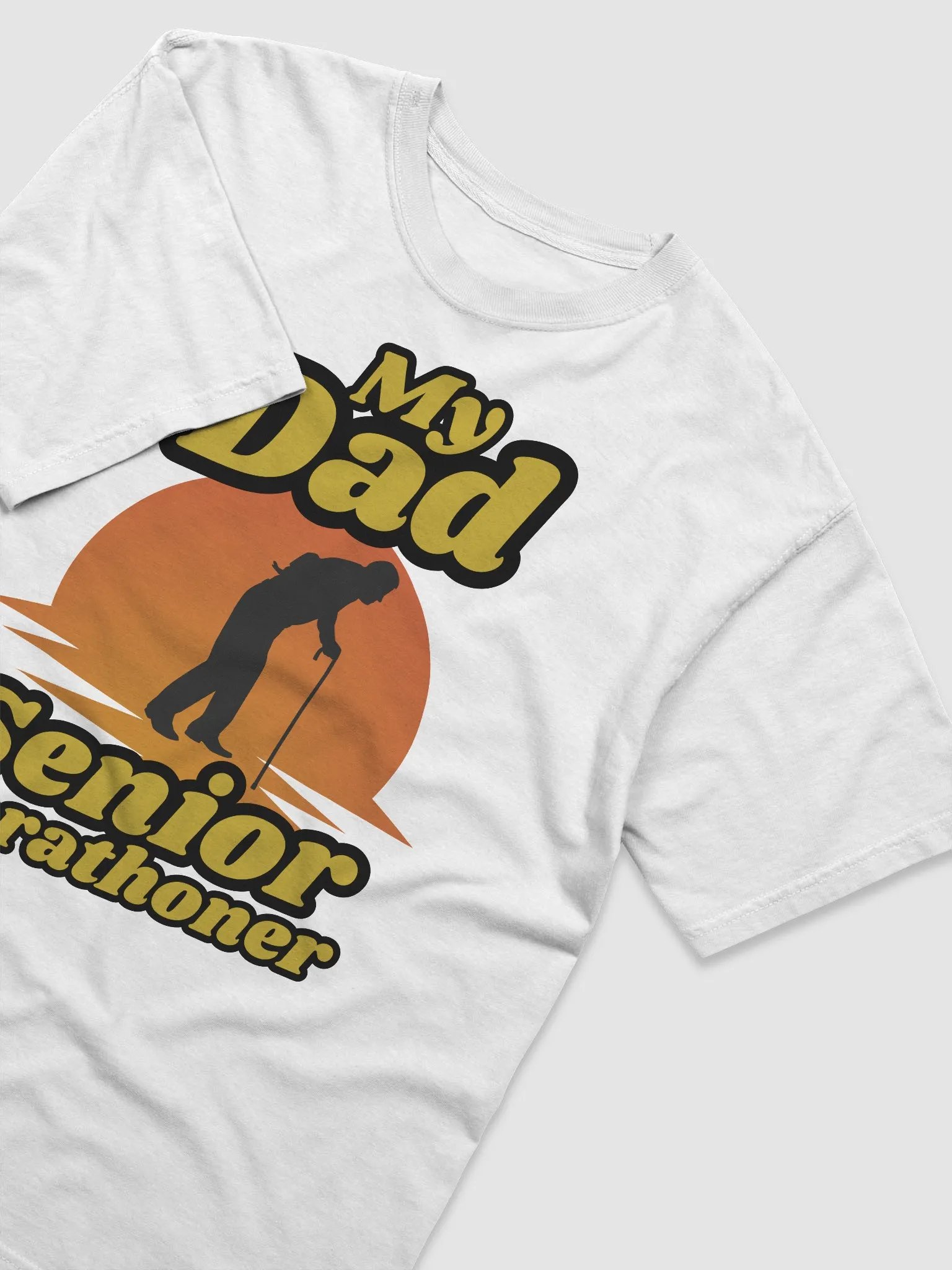 Senior Marathoner Silhouette T-Shirt product image (8)