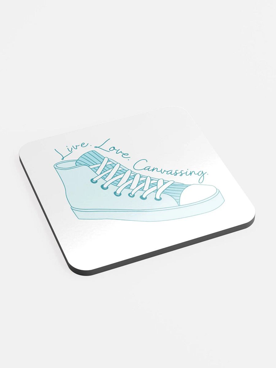 Live Love Canvassing Sneaker Coaster product image (2)
