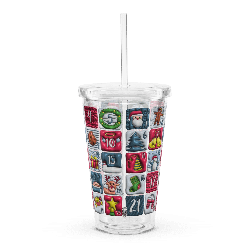 Christmas Calendar Acrylic Tumbler product image (4)