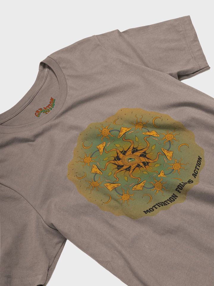 Multisex T-Shirt - Motivation Follows Action product image (1)