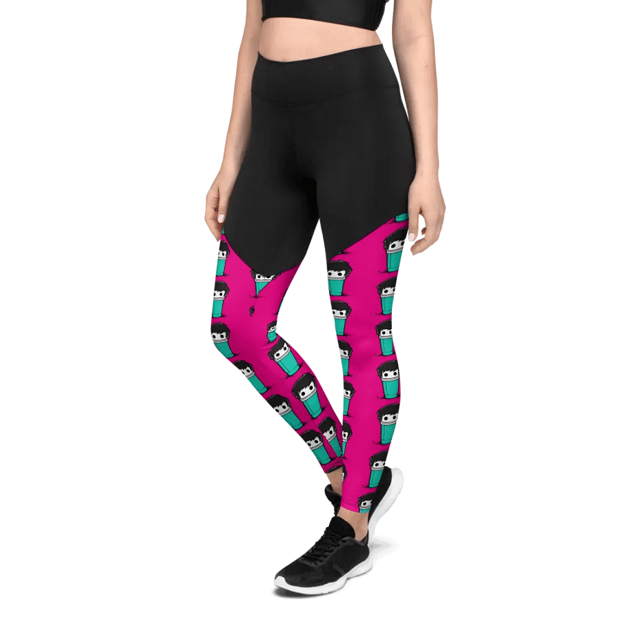 Eyes of Enchantment Sports Leggings product image (8)