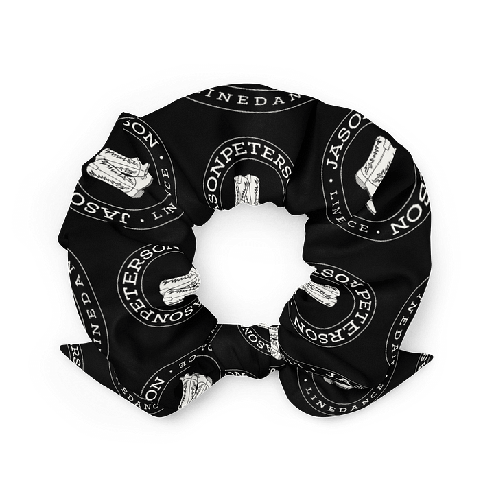 JPLinedance Black All-Over Scrunchie product image (2)
