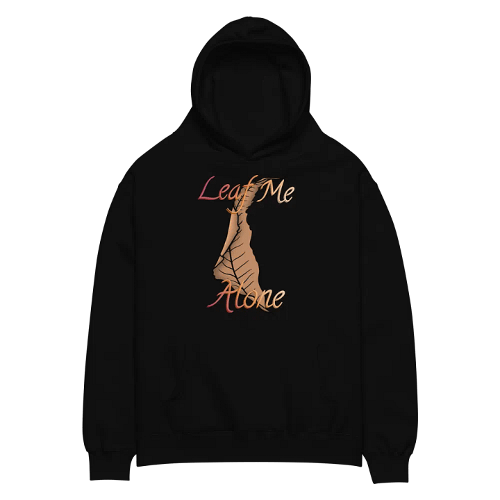 Leaf Me Alone Unisex Oversized Hoodie product image (4)