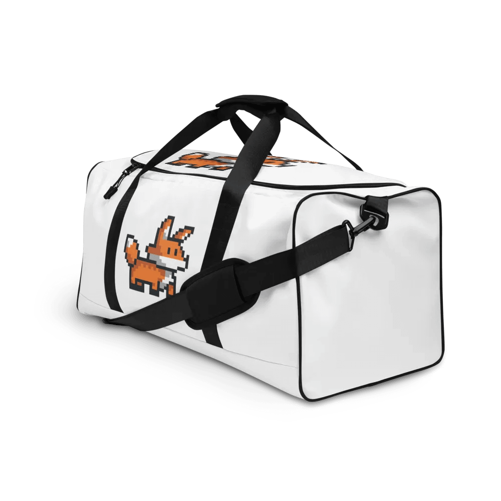 Pixel Fox All-Over Duffle Bag product image (9)