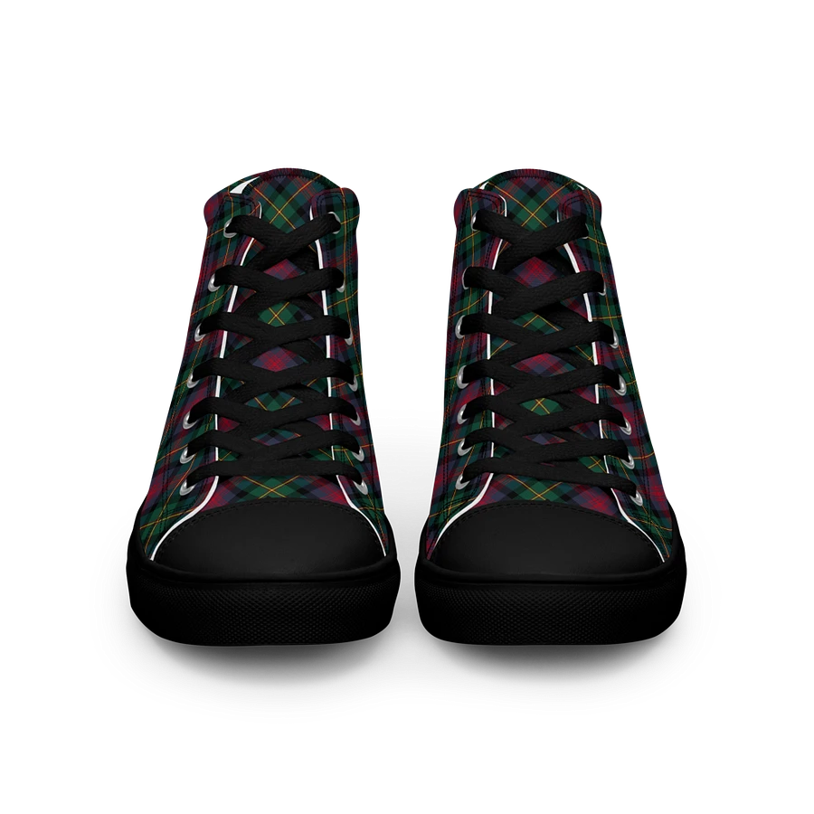 Logan Tartan Men's High Top Shoes product image (14)