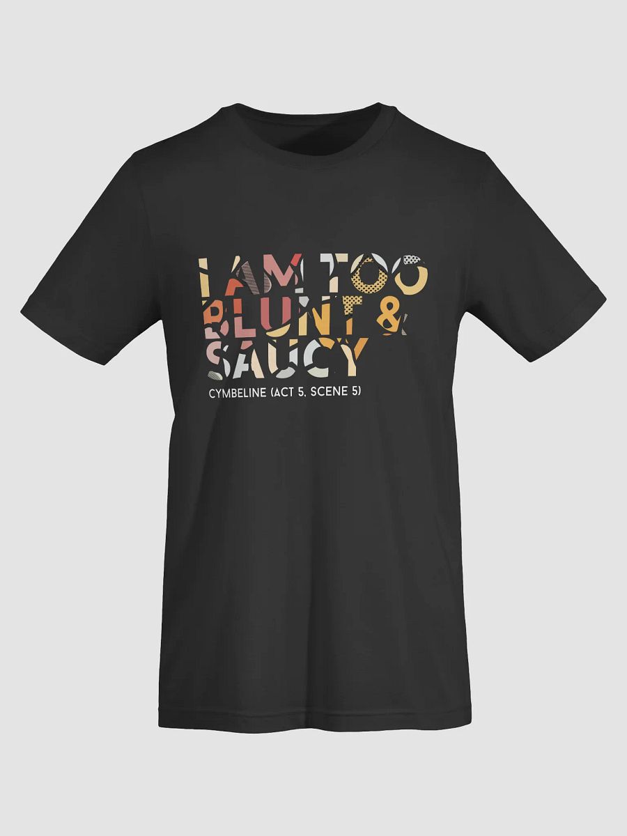 "I am too blunt and saucy" Shakespeare Quote Women's T-shirt product image (4)