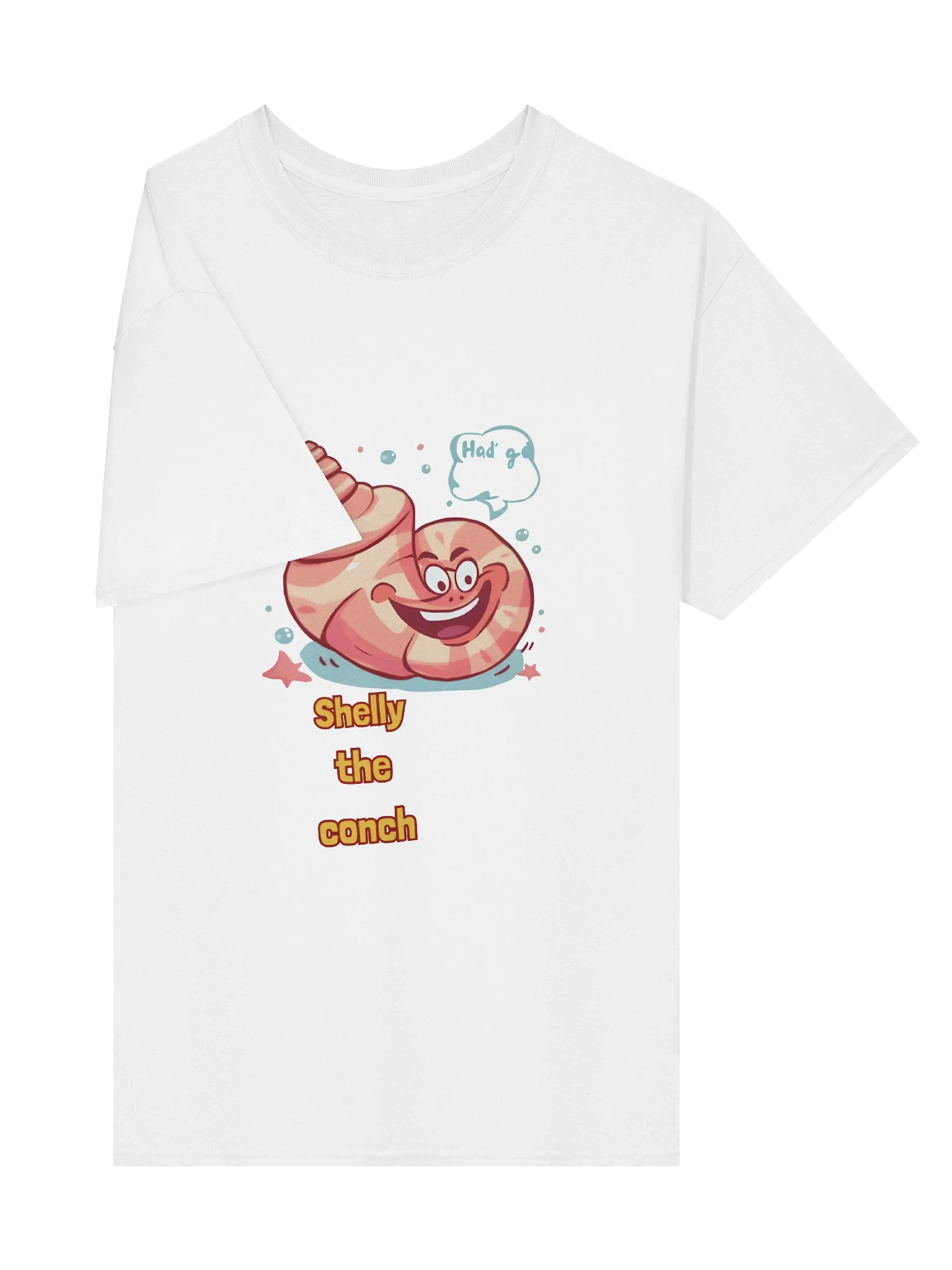 Shelly the Conch Happy T-Shirt product image (4)