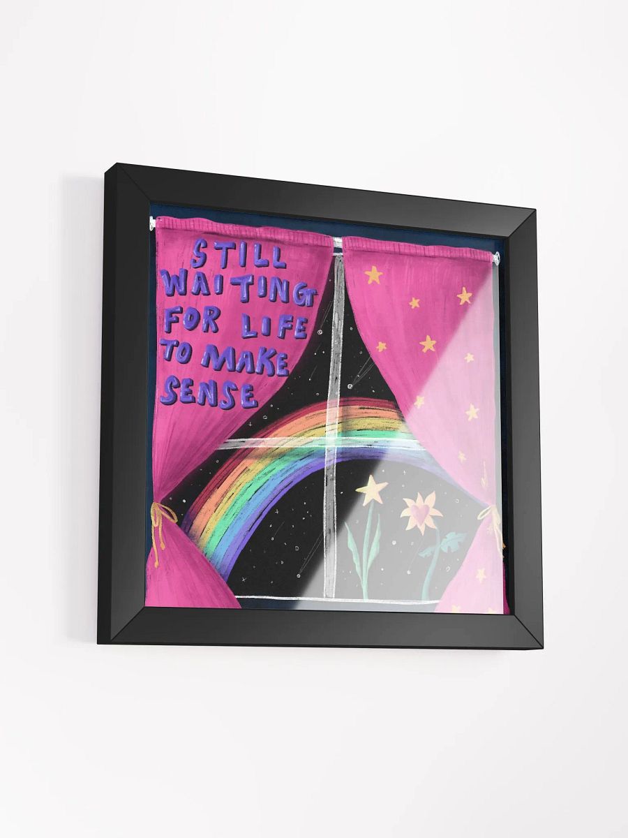 Still Waiting Framed Art Print product image (3)