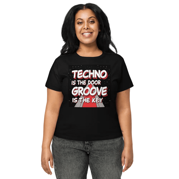 Techno Groove Doorway Women's Tee product image (1)