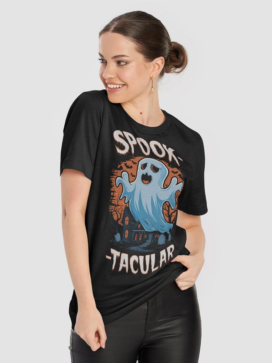 Spook-tacular Ghost Cartoon T-Shirt product image (9)