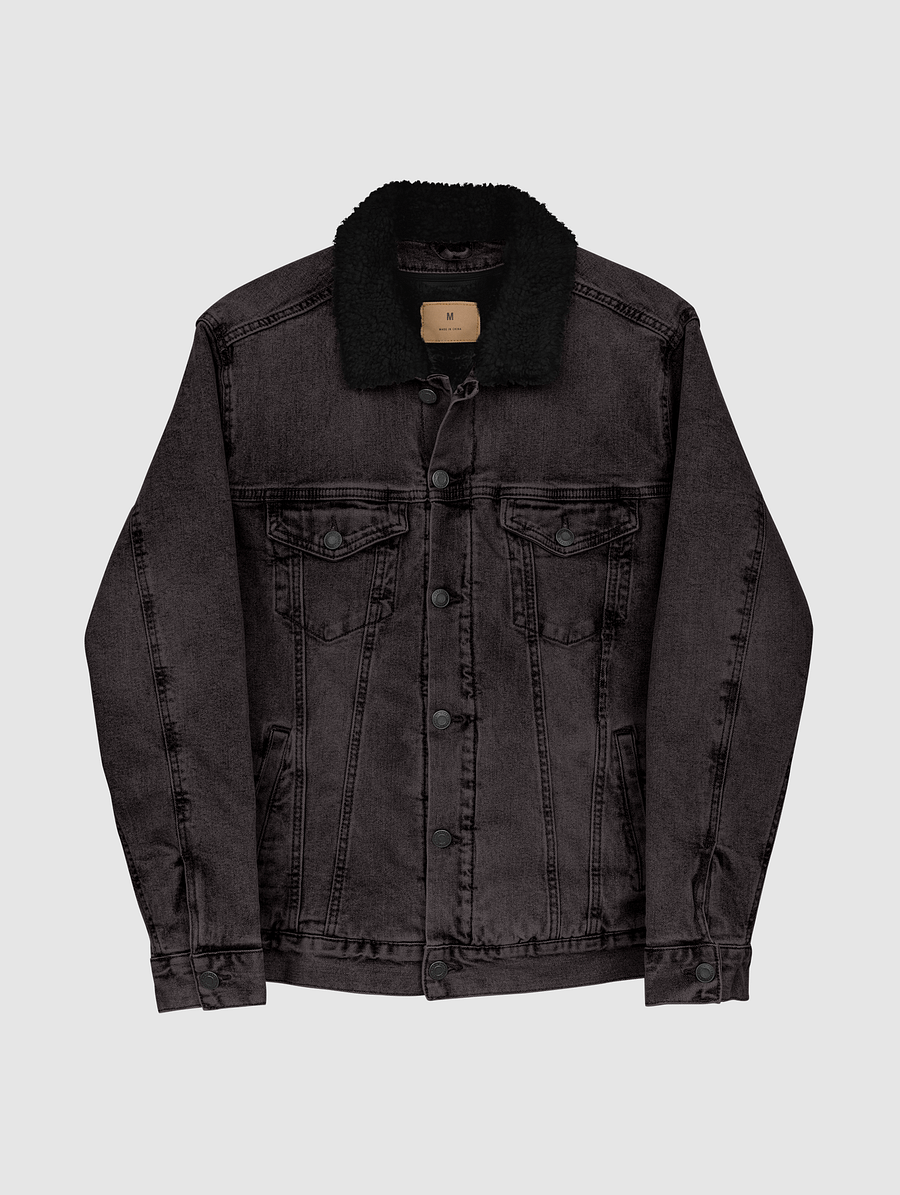 Dinovision denim sherpa jacket product image (3)