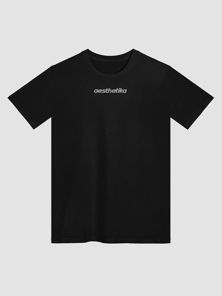 Reflective Chrome Aesthetika Premium Black Shirt product image (1)