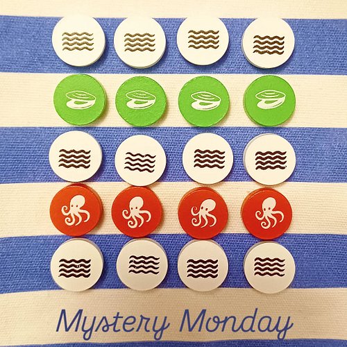 CURRENT OBSESSIONS is the theme for today's #mysterymonday 
Thank you @obsessedwithboardgames 🖖

I've been all over this slip...